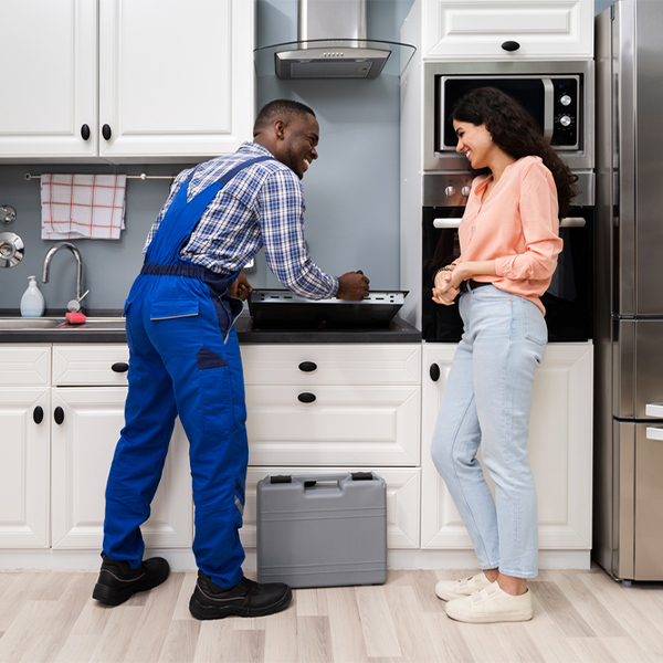 what kind of warranty do you offer on your cooktop repair services in Orchards